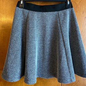 Black and white skirt